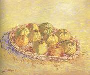 Vincent Van Gogh Still life wtih Basket of Apples (nn04) oil painting picture wholesale